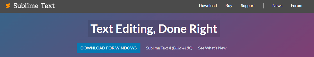 Sublime Text